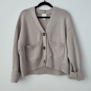 Beige Cardigan